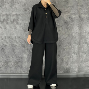 Hiver 2 Pcs Popeline Épaisse Vente en Gros Offre Spéciale Nouveau Modèle Meilleure Couleur Dames Abaya Vêtements Traditionnels Musulmans Accessoires - Product Image 2