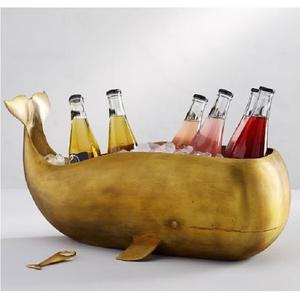 Attractive Aluminium Hammered <b>Wine</b> Coolers and Chillers Most Demanding Classic Designs Ice <b>Basket</b> Silver Color Top Quality Metal - Product Image 6