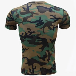 Vente en gros OEM Impression personnalisée Sublimation unie 100% polyester T-shirts Gym Run Vêtements de course personnalisés pour hommes Jogging Wear - Product Image 6