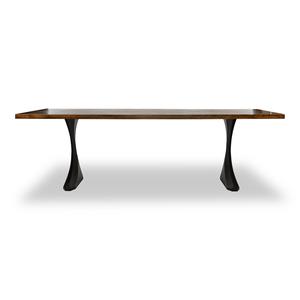 Mesa de comedor de madera maciza de alta calidad, entrada de lujo moderna, sala de estar, plegable, duradera, Color personalizado, venta al por mayor, hogar - Product Image 4