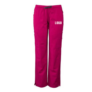 Uniformes unisexe de haute qualité OEM pour infirmière et médecin à manches courtes, ensemble de combinaisons médicales de couleur unie pour hôpitaux - Product Image 2