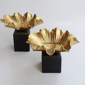 Hot Selling Double Fruit Chocolate Nut Serving Metal Dish <b>Bowl</b> Modern Everyday Kitchen Wedding <b>Party</b> Decorative <b>Bowl</b> - Product Image 1