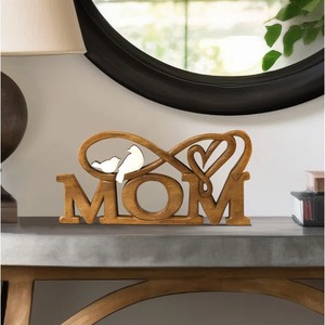 Escultura Facial de Madera, Objeto Artístico de Mesa, Adorno Decorativo Moderno para el Hogar, Oficina o Interiores de Sala de Estar, de la India - Product Image 5