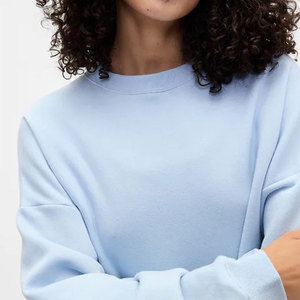 2025 nuevo diseño para mujer sudadera de ajuste relajado cálido forro polar Top de manga larga para Otoño Invierno y ropa de primavera temprana - Product Image 4