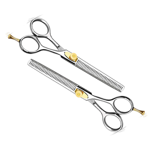 Ciseaux de barbier professionnels pour la coupe de cheveux, ciseaux à effiler, outil de coiffure en acier inoxydable pour salon de beauté - Product Image 6