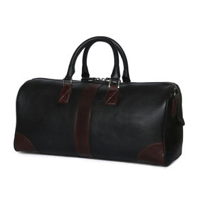 Bolsa de viaje de tamaño personalizado de cuero genuino de primera calidad unisex, logotipo personalizado, función plegable, precio bajo, venta, nuevo producto - Product Image 3