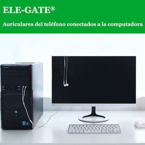 Adaptador Auxiliar de Alta Calidad de 3.5 mm para Auriculares con Cubierta de PVC, Conductor de Cobre Puro y Blindaje Trenzado para Teléfonos Celulares, PC y USB Tipo C - Product Image 5