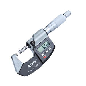 Micrómetro Digital Syntek JXQFC027 0-25mm 0.001mm IP64 con Punta de Carburo de Acero - Product Image 1