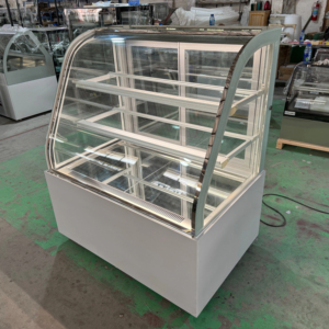 Réfrigérateur de présentation de pâtisserie rond de comptoir pour boulangerie, hôtel, mini table ronde, 2025 - Product Image 1