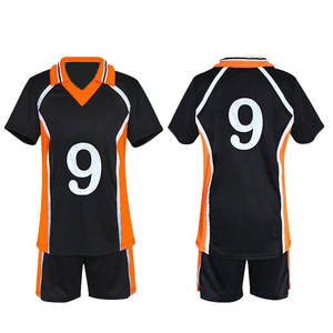 Uniforme de Voleibol para Mujer, Jersey de Fútbol con Cuello en V, Conjuntos de Pantalones Cortos, Uniformes de Fútbol y Voleibol Unisex - Product Image 1