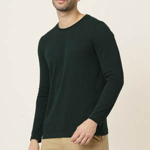 Hot Selling Men's Comfortable Casual Full Sleeves T-<b>Shirt</b> Breathable Streetwear with Factory Price - Product Image 1