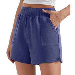 Y2K Streetwear femmes Shorts décontracté été confortable élastique taille haute Shorts de course avec poches Shorts pour femmes Shorts d'été - Product Image 3