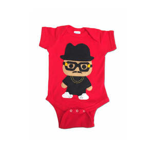 Combinaison Hip Hop à chapeau haut pour bébé, style Rad Rapper, tendance et élégante pour bébés - Product Image 1