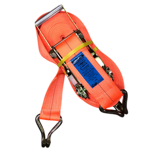 Correa de trinquete de carga resistente certificada por SANBOO GS, 10 toneladas de capacidad, logotipo personalizado hecho en Vietnam, poliéster, acero, Material PP - Product Image 1