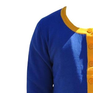 Sigma Gamma Rho SGRho Knit <b>Cardigan</b> Royal Blue Embroidered Crest Sorority Greek Life Classic <b>Button</b> Up Greek Apparel - Product Image 3