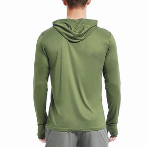 Top Qualité Demi Zippers Hoodies Hommes Sweat À Capuche À Manches Longues Doux Polaire À Capuche Classique Quarter Zip Hoodies - Product Image 2