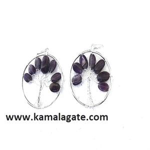 Pendentif de guérison bouddhiste tibétain en forme de fleur plaqué argent antique en cristal naturel des sept chakras unisexe - Product Image 5