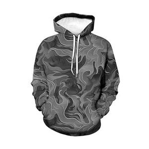 Sweat-shirts à capuche personnalisés par sublimation, sweat-shirts d'hiver avec tissu en polyester, pull à capuche en gros - Product Image 3