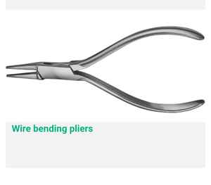 เครื่องมือผ่าตัดทางทันตกรรมจัดฟัน ทำจากสแตนเลส ใช้กับเครื่องจักรไฟฟ้า คีมตัดลวด คีมดัด สำหรับการรักษารากฟัน - Product Image 3