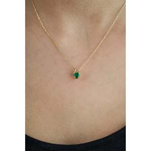 Pendentif cœur vintage plaqué or avec accents de cristal et de diamants - Product Image 6