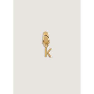 Pendentif breloque alphabet plaqué or Milestone, bijou religieux mignon en forme d'animal avec zircon, diamant et perle, idéal pour cadeaux et fêtes - Product Image 1