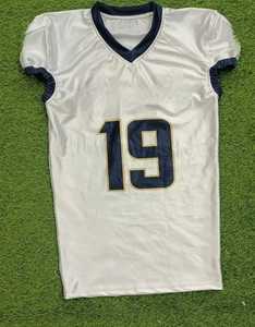 Uniformes de football américain de jeunesse de sublimation conçus sur mesure de la plus haute qualité pantalon intégré en jersey sergé - Product Image 3