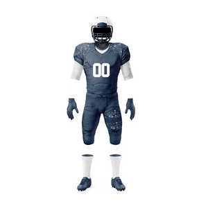 Meilleure vente maillot de football américain sublimé personnalisé ensembles pressés à chaud professionnels uniforme de football américain de qualité supérieure - Product Image 5