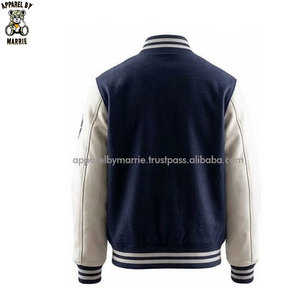 Veste universitaire brodée pour homme, vêtements de plein air, faible MOQ, vêtements de mode, logo personnalisé brodé. - Product Image 2