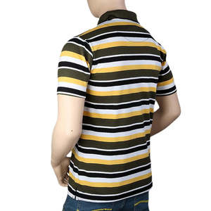 Men's Collar <b>Half</b> <b>Sleeve</b> <b>T</b>-<b>Shirt</b> - Multi - Multi - Product Image 3