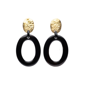 Boucles d'oreilles lustre en corne de boeuf pour des occasions spéciales Boucles d'oreilles élégantes pour femmes 100% Boucles d'oreilles pendantes en corne de boeuf et de buffle - Product Image 5