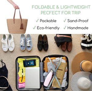 กระเป๋าโท้ทฟางสำหรับผู้หญิง, กระเป๋าสะพายไหล่สไตล์โบฮีเมียนความจุขนาดใหญ่กระเป๋าชายหาดพร้อมซับใน - Product Image 5