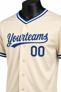 Vente en gros de maillots de baseball personnalisés pour jeunes, en polyester 100%, à col boutonné, vierges et personnalisables, en promotion - Product Image 6