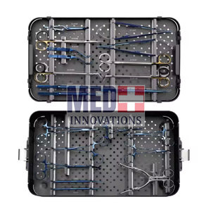 Dispositifs médicaux professionnels Ensemble d'instruments d'endartériectomie carotidienne Ensemble d'instruments de neurochirurgie avec stérilisation - Product Image 4