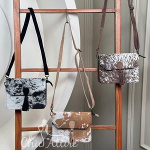 Sac à bandoulière en cuir suédé à la mode véritable sac à bandoulière en peau de vache pour sac à main à rabat Portable pour femmes sac à bandoulière décontracté personnalisé - Product Image 1