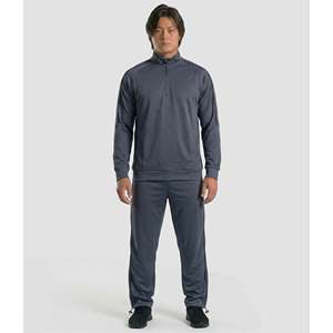 Men's High Waist Striker <b>Joggers</b> Charcoal <b>Slim</b> Fit Regular Winter Season Soft Pattern Decorated Pants Customizable Logo XL Size - Product Image 1