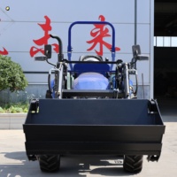 Tracteur Euro V 50 CV avec chargeur frontal, 4x4, compact, adapté aux exploitations agricoles européennes, fourni par l'usine