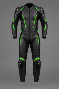 Traje de Motociclismo de Cuero Genuino OEM Personalizado, Ropa de Motociclista de Piel de Vaca, Equipamiento para Pista, Impermeable y Resistente al Viento - Product Image 2