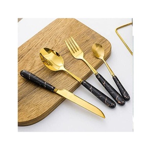 Service de salade de couleur argent, ensemble de couverts de serveur et de vaisselle sans danger pour les aliments, ensemble de service de salade en acier inoxydable 2 pièces - Product Image 6