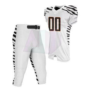 Uniforme de Fútbol Americano de Manga Corta Transpirable de Alta Calidad para Equipos, Material de Spandex/Poliéster que Ofrece Comodidad y Resistencia - Product Image 3