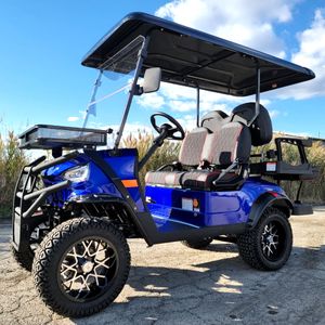 รถเข็นกอล์ฟไฟฟ้า48โวลต์สำหรับ4ที่นั่งรถกอล์ฟ - Product Image 1