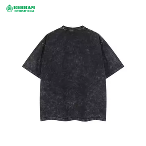 Camisetas de Hombre 100% Algodón Ecológicas de Secado Rápido, Antiarrugas, Transpirables, Corte Holgado, Lavado a la Piedra, de la Mejor Calidad - Product Image 1