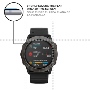 ANTISHOCK ฟิล์มกันรอยหน้าจอการ์มิน ฟินิกซ์​​6x อุปกรณ์เสริมระดับพรีเมียมเพื่อการปกป้องอุปกรณ์อย่างมีประสิทธิภาพ - Product Image 4