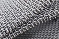 Grille vibrante en treillis métallique tissé en acier à haute teneur en manganèse pour l'exploitation minière, le filtrage de sable et de gravier, et la manutention du charbon