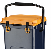 Glacière personnalisée rotomoulée isolée, ouvre-bouteille, fermeture à loquet robuste, fabrication directe usine, OEM ODM