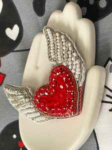 Broches de cuentas de diseñador hechos a mano accesorios de alta calidad diseño único personalizable FORMA DE Color antiguo/tradicional/moderno - Product Image 3