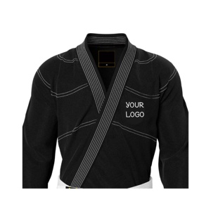 Uniforme de Karate Ultraligero, Kimono de Jiu-Jitsu Brasileño, Tejido Perla, Tejido Dorado, Logotipo y Etiqueta Personalizados - Product Image 4