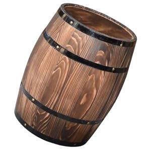 Barils en bois pour whisky, seaux à vin, jardinières, pots de fleurs, boîtes, conteneurs, seaux à eau, pour jardin et cour, style rustique - Product Image 2
