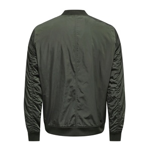 Chaqueta Cortavientos Ligera de Invierno para Hombre, Estilo Urbano, con Bolsillos con Cremallera, para Guardias de Seguridad, Uso Casual al Aire Libre, con Logotipo - Product Image 4