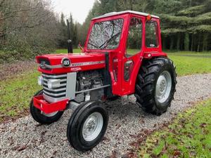 รถแทรกเตอร์มาสซีย์เฟอร์กูสัน 165 2WD ยอดนิยม พร้อมห้องโดยสารแบบปิด เกียร์และปั๊ม  กำลังเครื่องยนต์ดีเซลสูง สำหรับงานเกษตร - Product Image 5