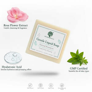 300ml Gentle Daily Care Dermatologically Tested Liquid <b>Soap</b> OEM Private Label Italy RedMoringa Natural Formula Private Label - Product Image 3